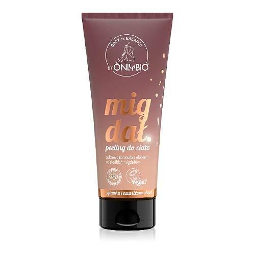 Miniaturka artykułu - OnlyBio Peeling do ciała Migdał, 200ml