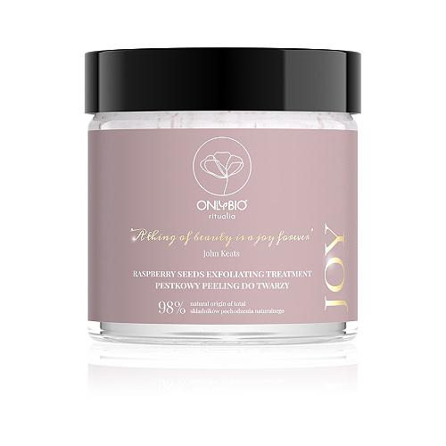Miniaturka artykułu - OnlyBio Ritualia Joy pestkowy peeling do twarzy, 50ml