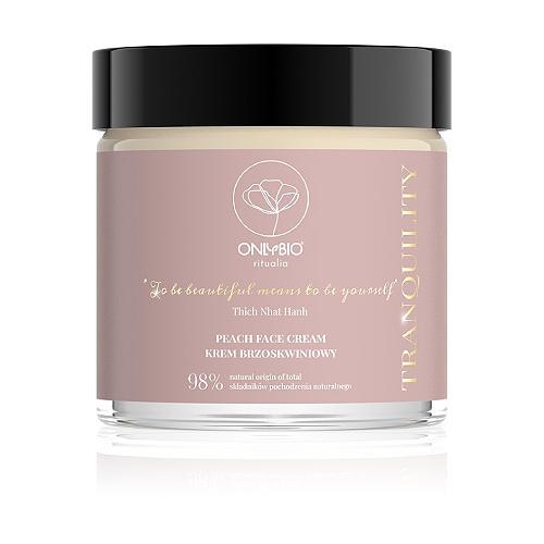 Miniaturka artykułu - OnlyBio Ritualia Tranquility Peach Face Cream krem do twarzy Brzoskwiniowy, 50ml KR&Oacute;TKA DATA  12.12.2025