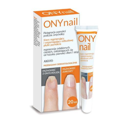 Miniaturka artykułu - ONYnail krem do paznokci, 20ml BRAK OPAKOWANIA TEKTUROWEGO