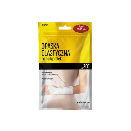 Miniaturka artykułu - OPASKA ELASTYCZNA Nadgarstek (rozmiar M) - 1 sztuka