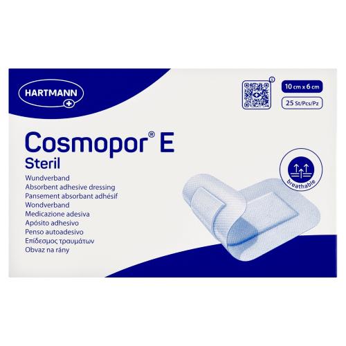 Opatrunek jałowy COSMOPOR E 10cm x 6cm- 25szt.
