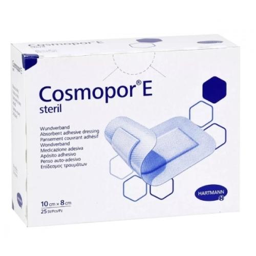 Miniaturka artykułu - Opatrunek jałowy COSMOPOR E 10cm x 8cm - 25 sztuk