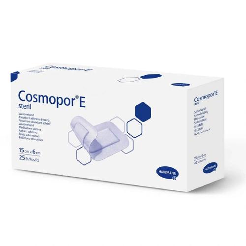 Miniaturka artykułu - Opatrunek jałowy COSMOPOR E 15cm x 6cm- 25szt.