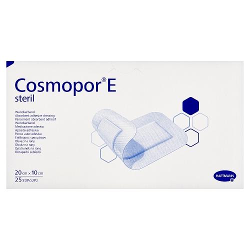 Miniaturka artykułu - Opatrunek jałowy COSMOPOR E 20cm x 10cm - 25 sztuk 
