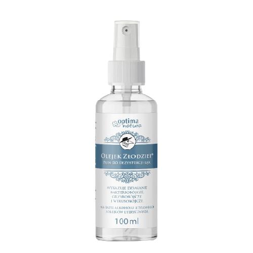 Miniaturka artykułu - OPITMA NATURA Olejek złodziei Płyn do dezynfekcji rąk, 100ml