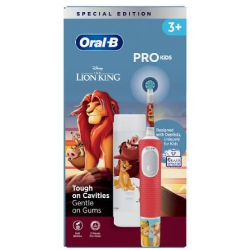 Miniaturka artykułu - Oral-B Pro Kids Kr&oacute;l Lew Szczoteczka elektryczna