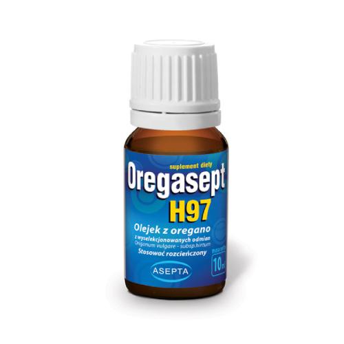 Miniaturka artykułu - Oregasept H97 Olejek z oregano, 10 ml