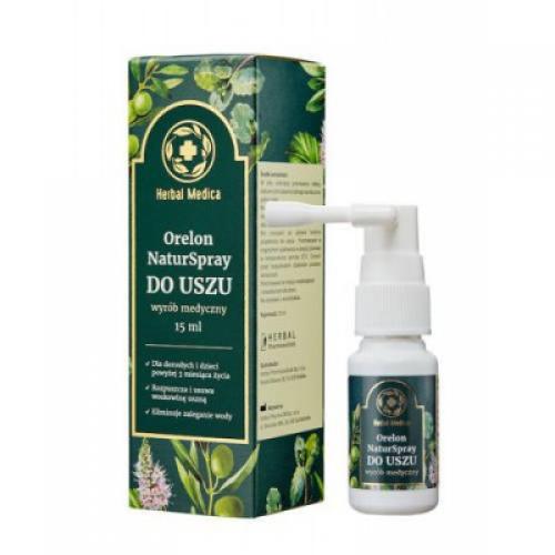 Miniaturka artykułu - Orelon NaturSpray Herbal Medica, 15ml  USZKODZONE TEKTUROWE OPAKOWANIE