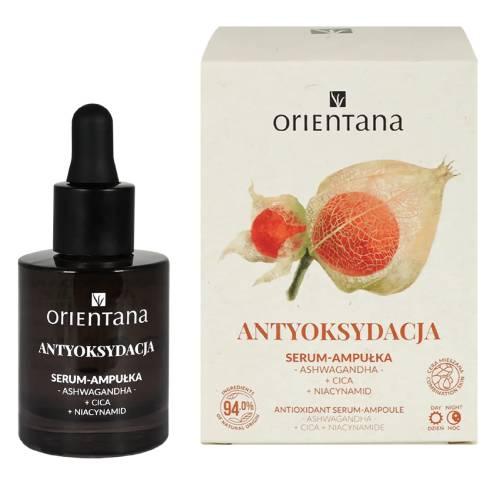 Miniaturka artykułu - Orientana Antyoksydacja Serum-ampułka do twarzy do sk&oacute;ry podrażnionej z niedoskonałościami, 30 ml
