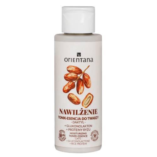 Miniaturka artykułu - Orientana Nawilżenie Daktyl Glukonolakton Proteiny Ryżu Tonik-esencja do twarzy, 100 ml