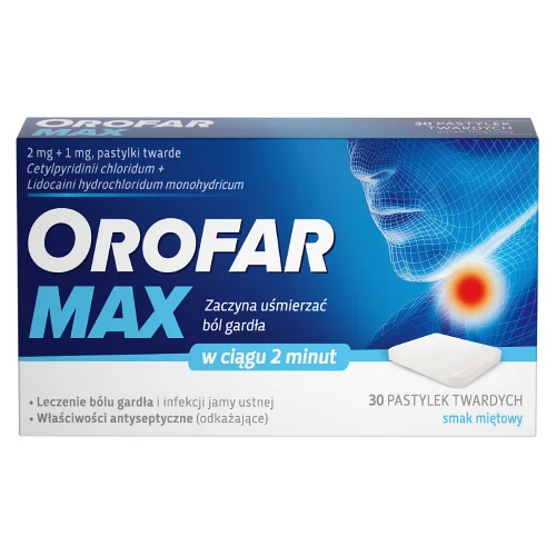Miniaturka artykułu - OROFAR MAX - 30 pastylek