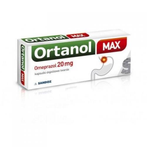 Miniaturka artykułu - ORTANOL MAX 20 mg - 14 kapsułek USZKODZONE OPAKOWANIE TEKTUROWE