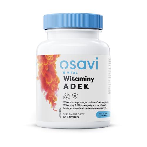 Miniaturka artykułu - OSAVI Vital Witaminy ADEK, 60kaps.