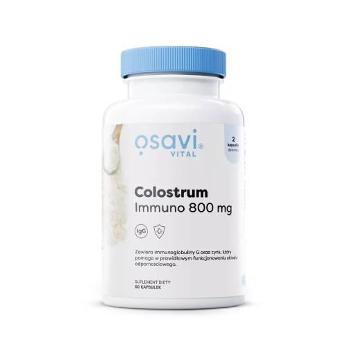 Miniaturka artykułu - OSAVI Colostrum Immuno 800mg, 120 kapsułek