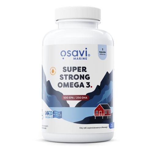 Miniaturka artykułu - OSAVI Super Strong Omega 3, 180 kaps.