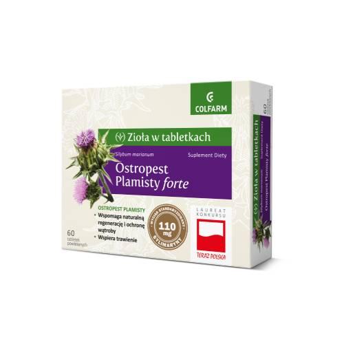 Miniaturka artykułu - Ostropest Plamisty forte- 60 tabletek