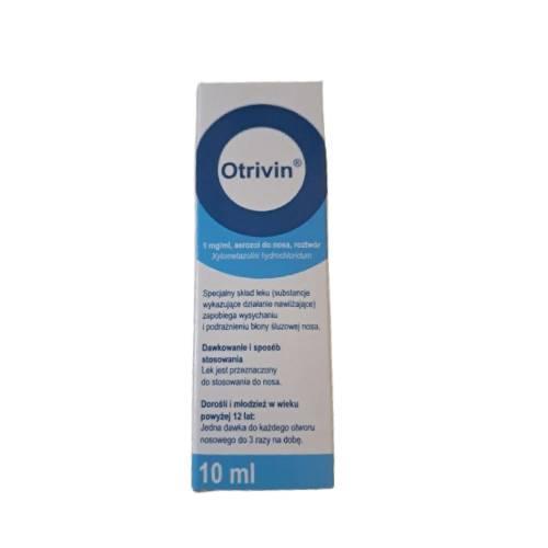 Miniaturka artykułu - Otrivin aerozol do nosa 1 mg/ml, 10 ml USZKODZONE OPAKOWANIE TEKTUROWE