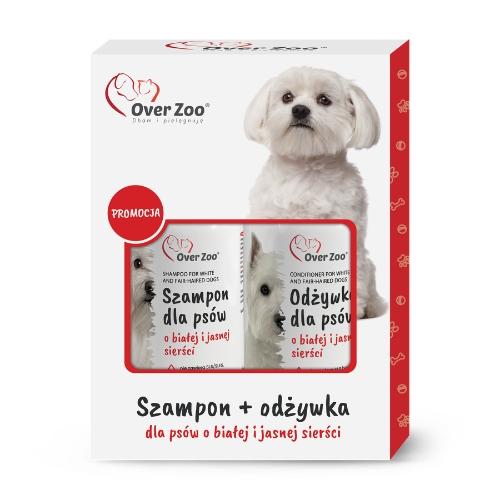 Miniaturka artykułu - Over Zoo Zestaw dla ps&oacute;w o białej i jasnej sierści