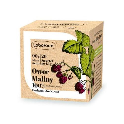Miniaturka artykułu - Owoc maliny Herbata Owocowa, 20sasz.