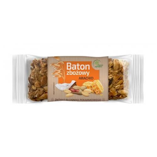 Miniaturka artykułu - Owoce Ogrod&oacute;w Baton zbożowy arachid, 40 g
