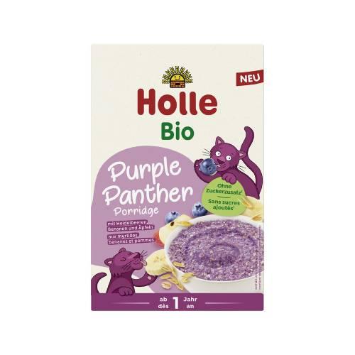 Miniaturka artykułu - Holle Bio Owsiankowa pantera banan jabłko jagoda bez dodatku cukr&oacute;w od 1 roku, 200 g