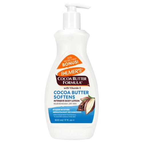 Miniaturka artykułu - Palmer's Cocoa Butter Formula Nawilżający balsam do ciała z masłem kakaowym i witaminą E, 500 ml
