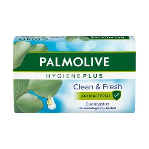 Miniaturka artykułu - PALMOLIVE Hygiene Plus Clean & Fresh Mydło w kostce Eukaliptus, 90g