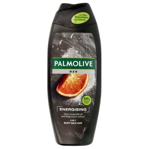 Miniaturka artykułu - Palmolive MEN Energising Orzeźwiający żel pod prysznic dla mężczyzn 3w1, 500 ml