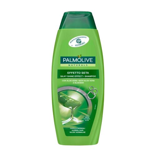 Miniaturka artykułu - PALMOLIVE Szampon Jedwabisty Połysk - Aloesowy, 350ml