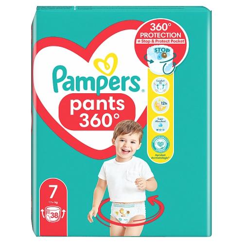Miniaturka artykułu - Pampers Pants 7 17kg+ 38sztuk