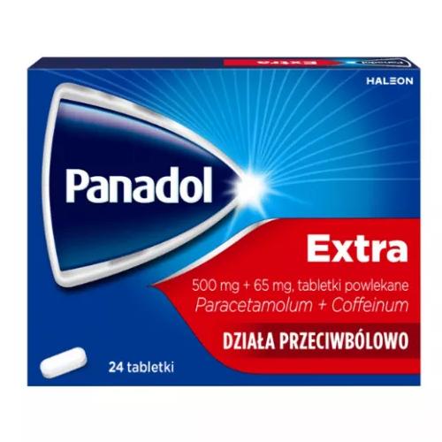 Miniaturka artykułu - Panadol Extra, 24 tabletki