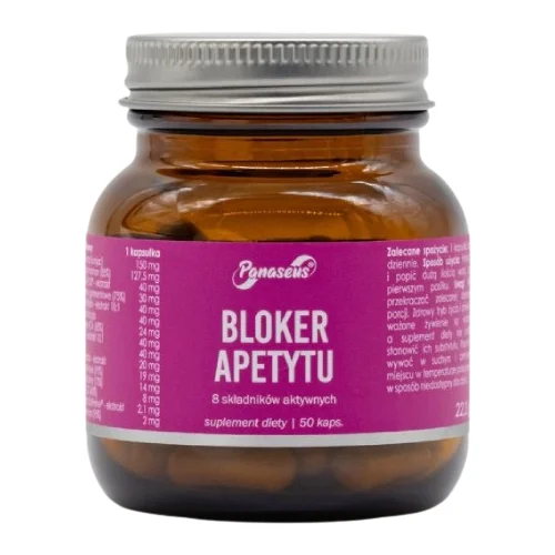Miniaturka artykułu - Panaseus Bloker apetytu, 50 kaps.