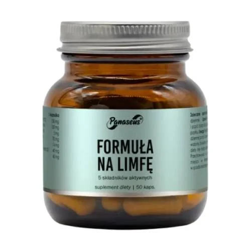Miniaturka artykułu - Panaseus Formuła na limfę, 50 kaps.