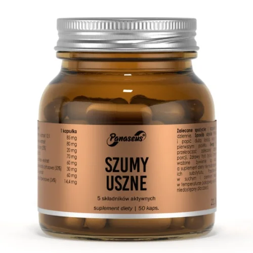Miniaturka artykułu - Panaseus Szumy uszne, 50 kaps.