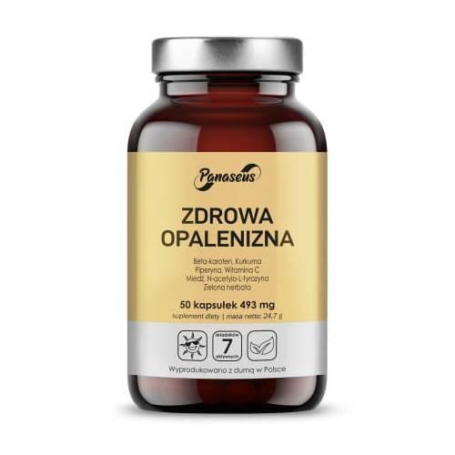 Miniaturka artykułu - Panaseus Zdrowa opalenizna, 50 kaps.