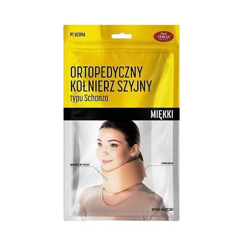 Miniaturka artykułu - PANI TERESA Ortopedyczny Kołnierz Szyjny Typu Schanza - Miękki XL (10 cm), 1 szt.