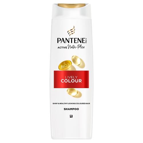Miniaturka artykułu - PANTENE PRO-V Lively Colour Szampon do włos&oacute;w farbowanych, 400ml