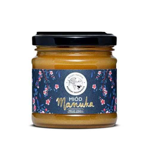 Miniaturka artykułu - PASIEKI RODZINY SADOWSKICH Miód manuka MGO, 250g