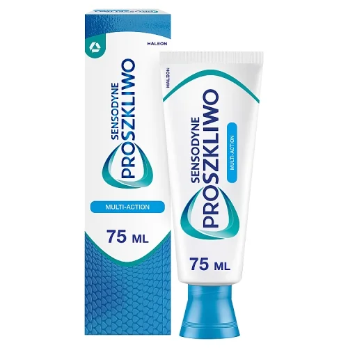 Miniaturka artykułu - Sensodyne ProSzkliwo Multi-Action Pasta do zęb&oacute;w z fluorkiem, 75 ml
