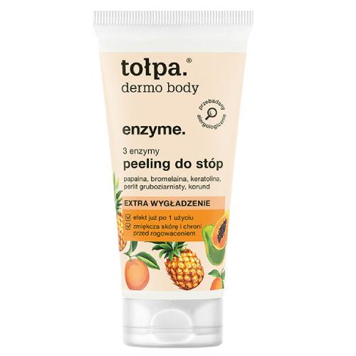 Miniaturka artykułu - TOŁPA Dermo Body Enzyme Enzymatyczny peeling do st&oacute;p, 60ml