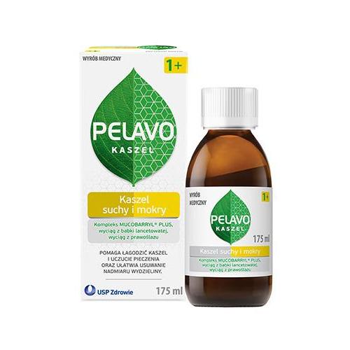 Miniaturka artykułu - Pelavo kaszel suchy i mokry syrop, 175ml