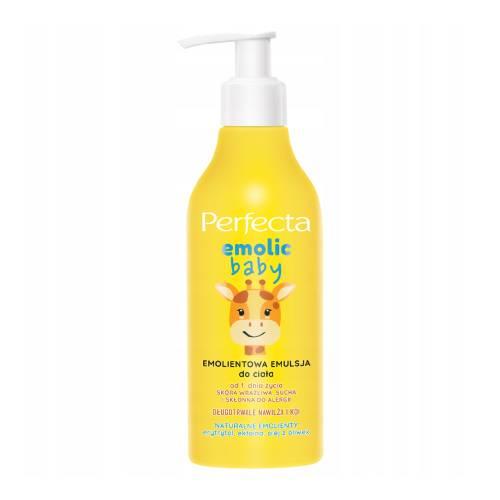 Miniaturka artykułu - PERFECTA Emolic Baby Emolientowa emulsja do ciała, 200ml