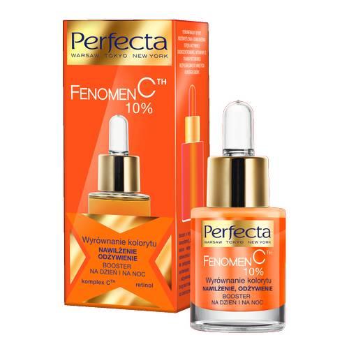 Miniaturka artykułu - Perfecta Fenomen C Booster na dzień i na noc nawilżający, 15 ml