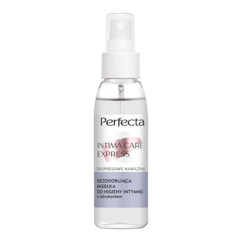 Miniaturka artykułu - Perfecta Intima Care Express Dezodorująca mgiełka do higieny intymnej z lubrykantem, 100 ml