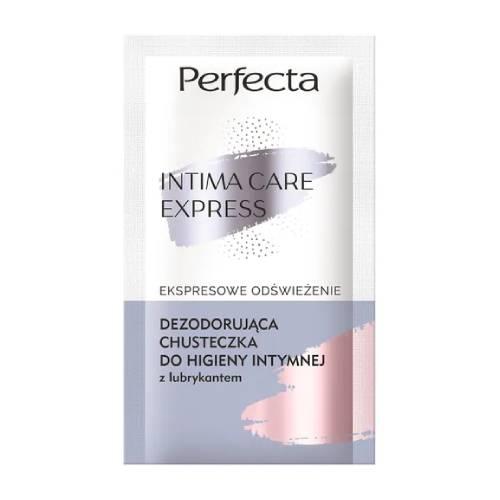 Miniaturka artykułu - Perfecta Intima Chusteczka do higieny intymnej ekspresowe odświeżenie, 1 szt.