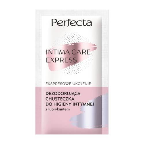 Miniaturka artykułu - Perfecta Intima Chusteczka do higieny intymnej ekspresowe ukojenie, 1 szt.