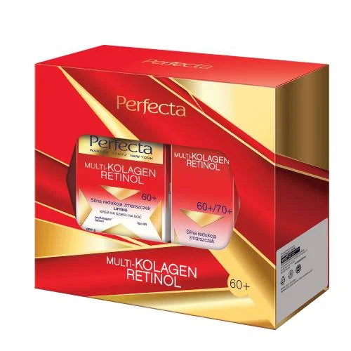 Miniaturka artykułu - Perfecta Multi Kolagen Retinol Zestaw dla kobiet 60+