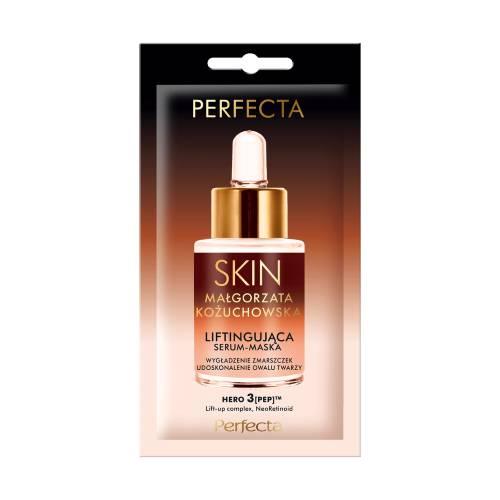 Miniaturka artykułu - Perfecta Skin Małgorzata Kożuchowska Liftingująca serum-maska do twarzy, 8 ml
