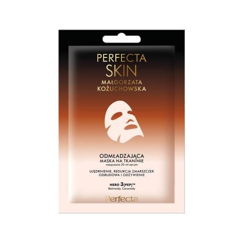 Miniaturka artykułu - Perfecta Skin Małgorzata Kożuchowska Odmładzająca maska na tkaninie, 1 szt.